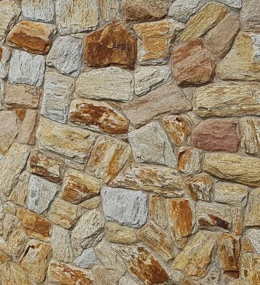 Um muro de pedra com um muro de pedra com textura de pedra.